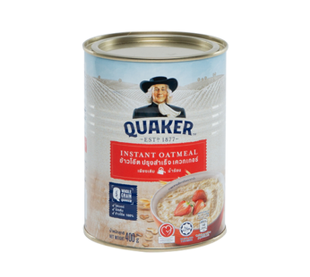QUAKER  INSTANT OATMEAL IN TIN 400G