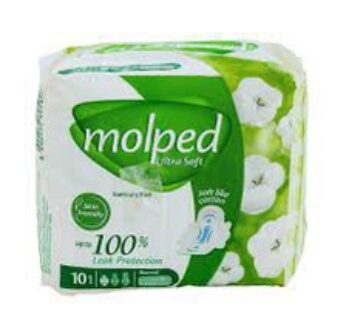 MOLPED ULTRA SOFT SANITARY PADS 10X